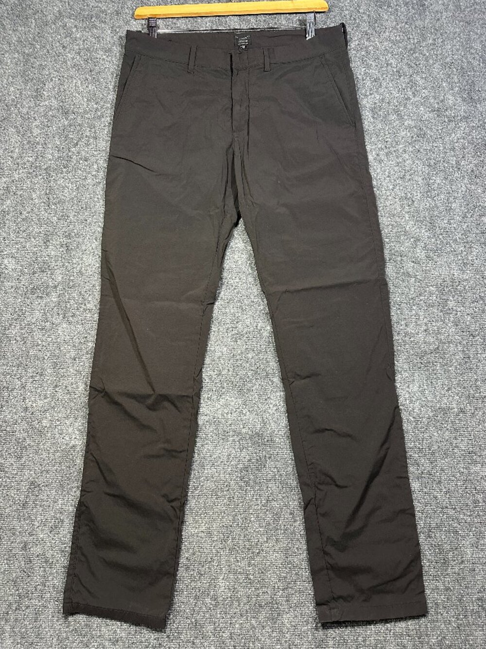 J Crew Pants Mens 34 Black Stretch Style 484  Slim Fit Pockets Zip Fly